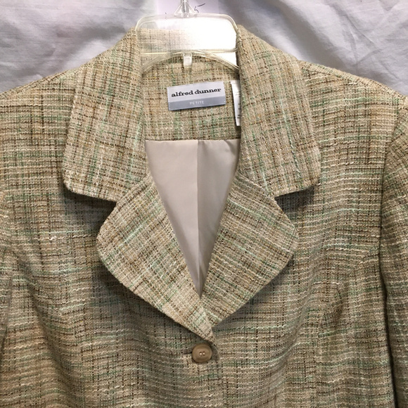 Alfred Dunner Petite Women's Tweed Blazer Sz. 16P - Picture 2 of 8